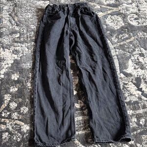 H&M Kids Black Loose Fit Jeans size 14